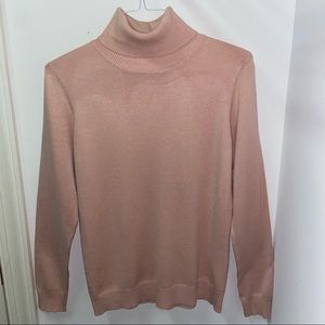 Andrew Marc Blush Turtleneck